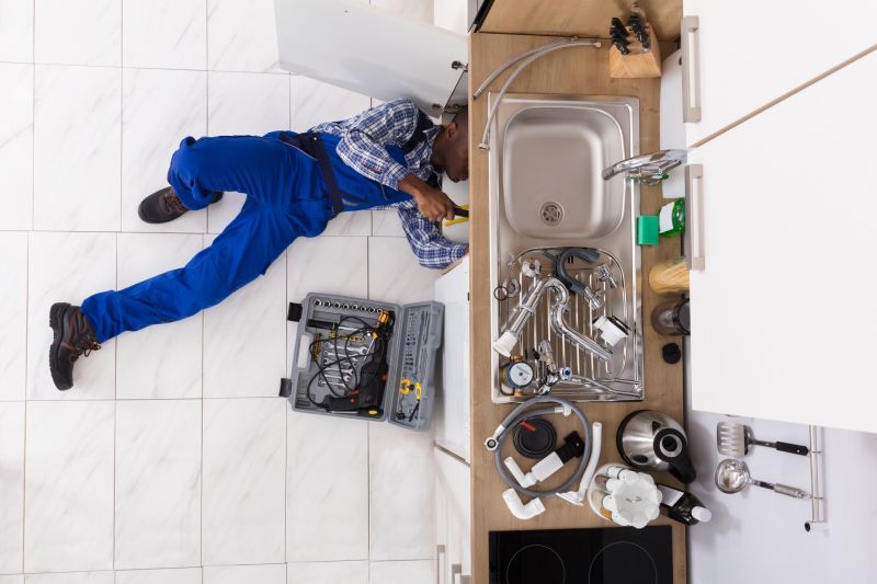 Kitchen sink repair